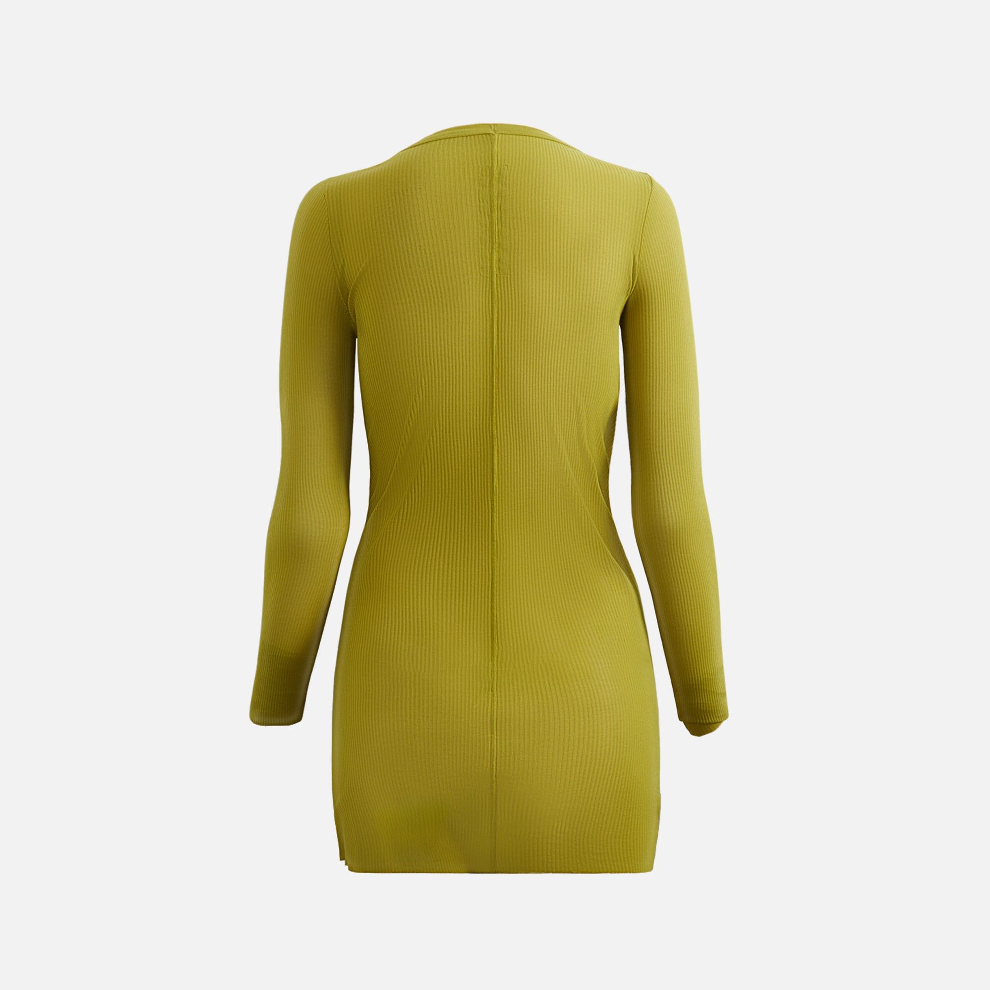 Rick Owens Ribbed Long Sleeve Tee - Acid sold by Kith product image thumbnail 2