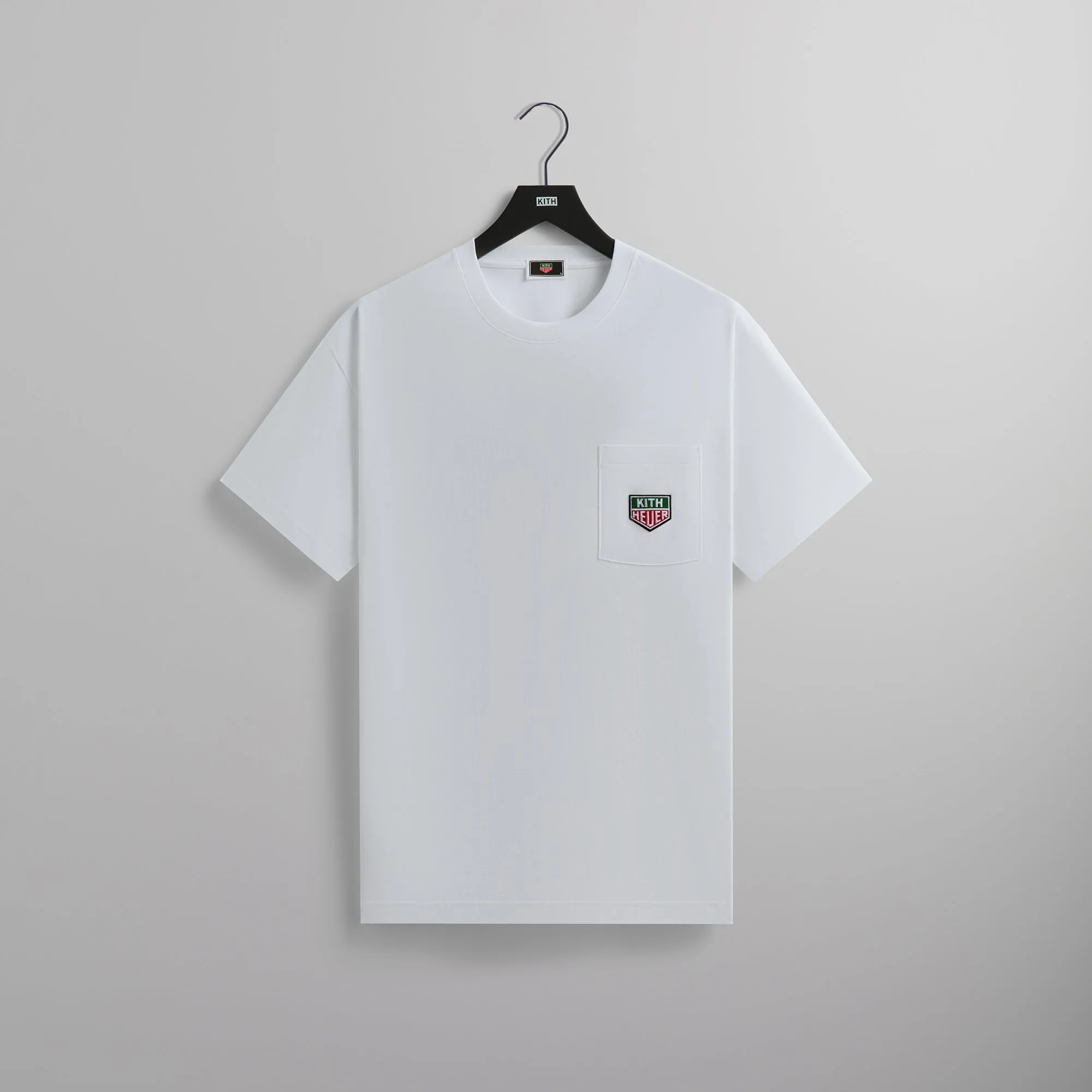 Kith TAG Heuer Formula 1 | Kith Badge Pocket Tee - White