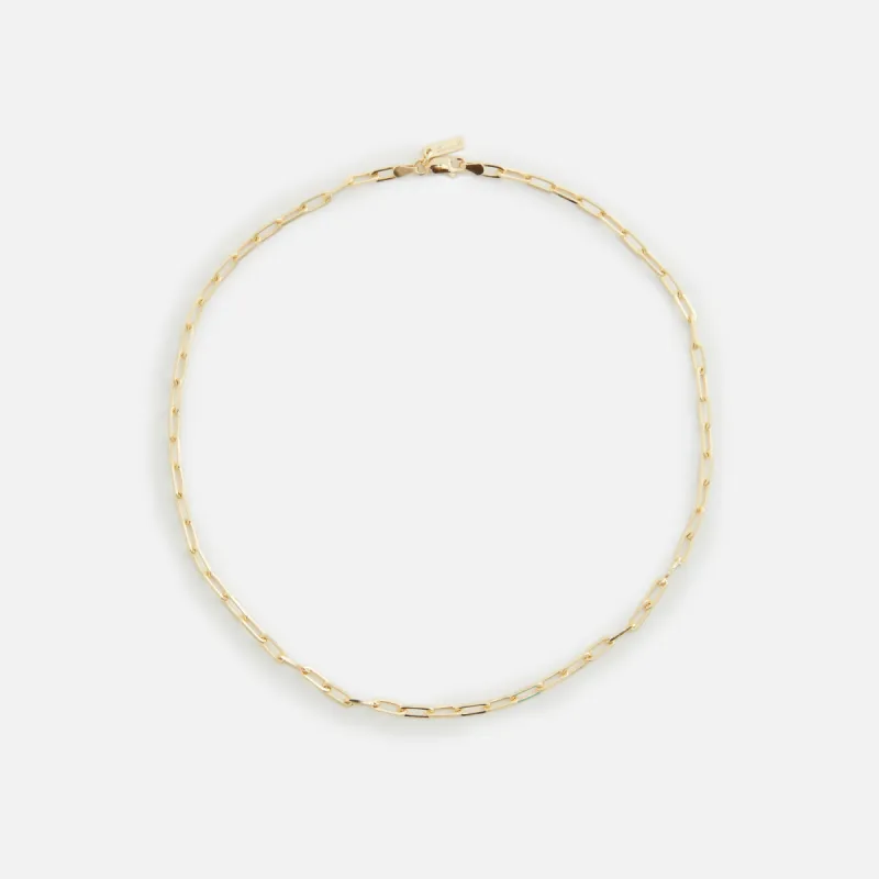 Hatton Labs Paperclip Chain 18K Gold Plated - Gold sold by Kith