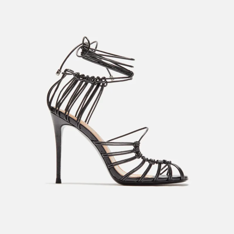 Tejahn Burnett Simijah Sandals - Black sold by Kith
