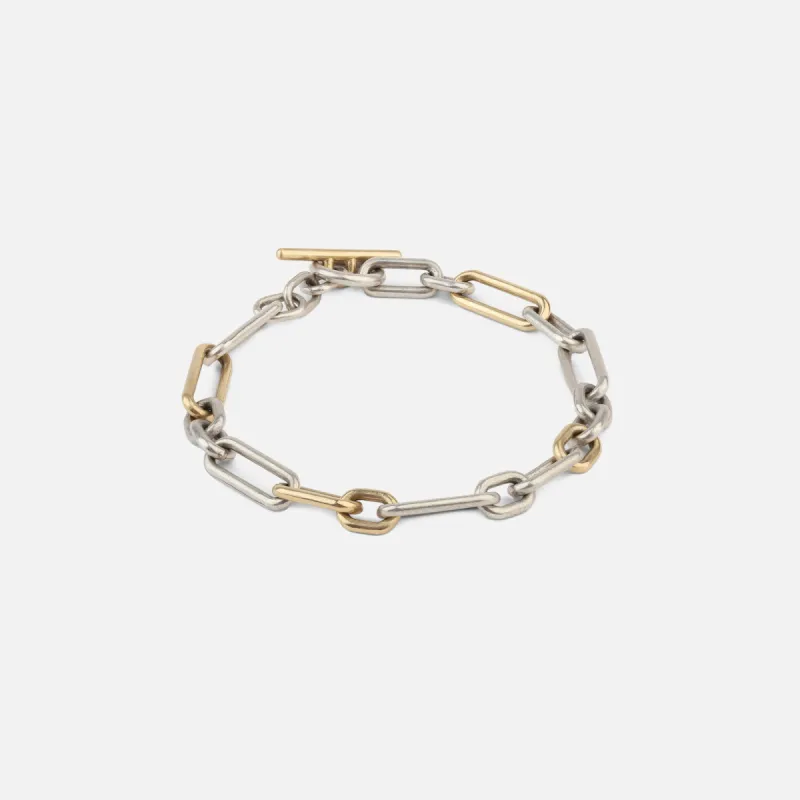Maor 925 Sterling Silver and 18K Yellow Gold - Sliver / Gold sold by Kith