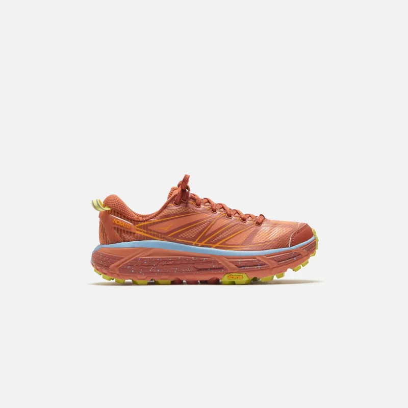 HOKA U Mafate Speed 2 - Baked Clay / Radiant Yellow sold by Kith