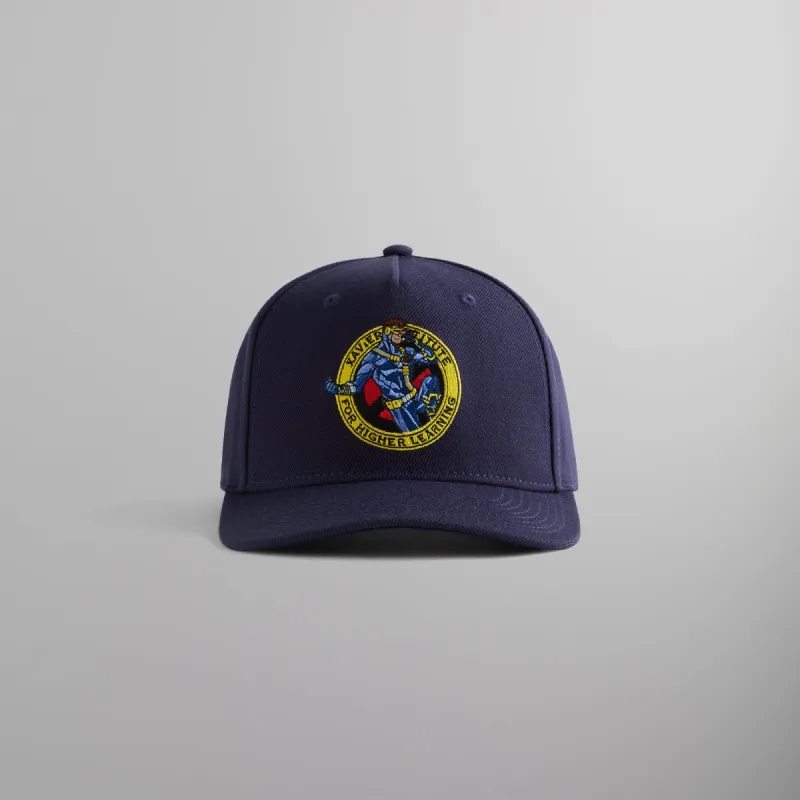 Marvel | Kith for X-Men Cyclops Pinch Crown Snapback - Nocturnal sold by Kith