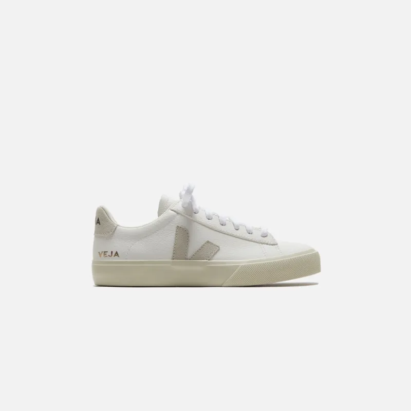 Veja Campo Suede Chromefree Leather - Extra White / Natural sold by Kith