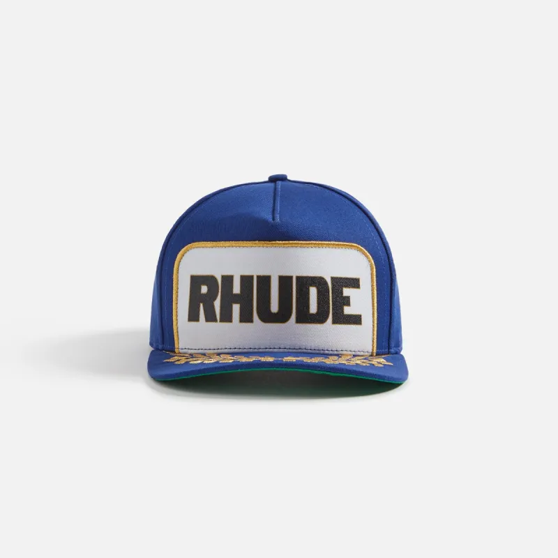 Rhude Formula Panel Hat - Blue sold by Kith