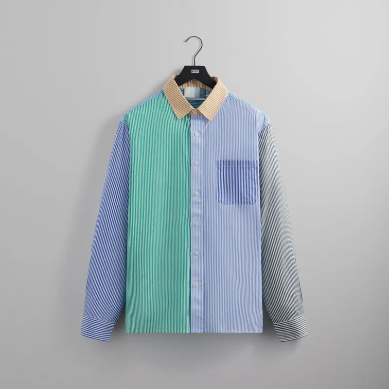 Kith Striped Berkeley Buttondown Shirt - Prestige sold by Kith