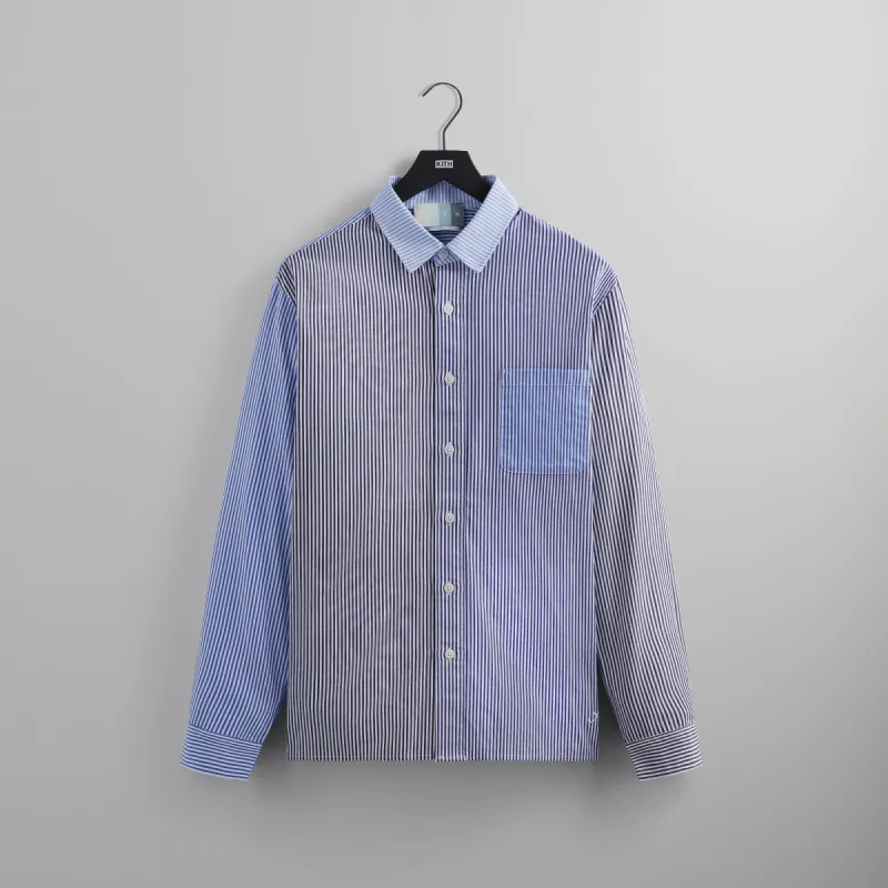 Kith Striped Berkeley Buttondown Shirt - Montage sold by Kith