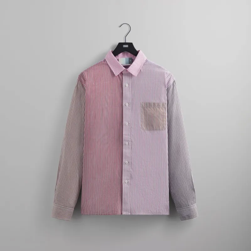Kith Striped Berkeley Buttondown Shirt - Bloom sold by Kith