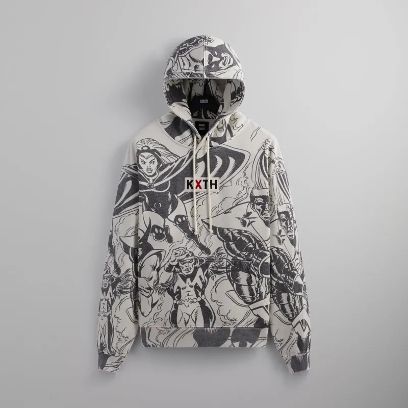 Marvel | Kith for X-Men Assemble Vintage Hoodie - Waffle made by Kith