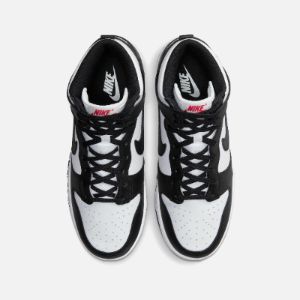 Nike WMNS Dunk High - White / Black / University Red sold by Kith