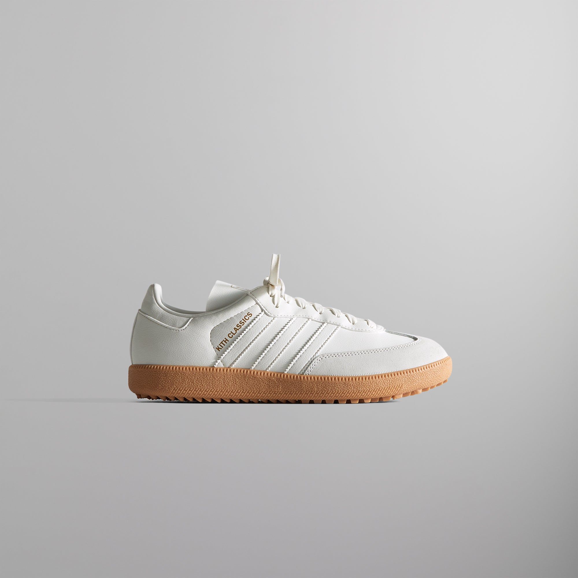 Kith for adidas Samba Golf - White Tint / Gum sold by Kith