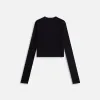 Cotton Citizen The Verona Crop Shirt - Black sold by Kith
