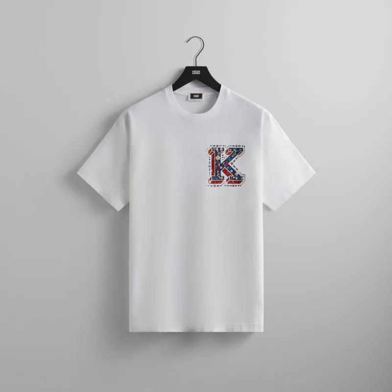 Kith Needlepoint Vintage Tee - White sold by Kith