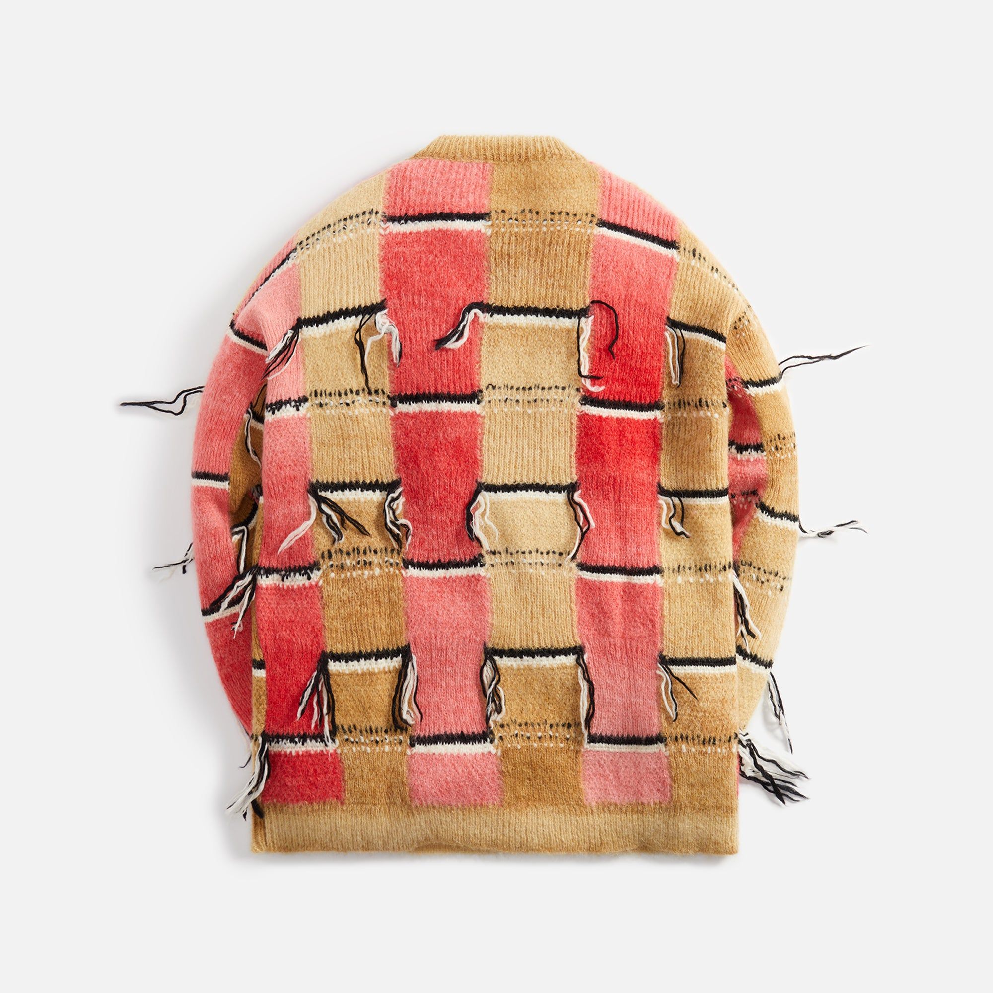 Marni Roundneck Sweater Degrade Striped Intarsia - Caramel sold by Kith product image thumbnail 2