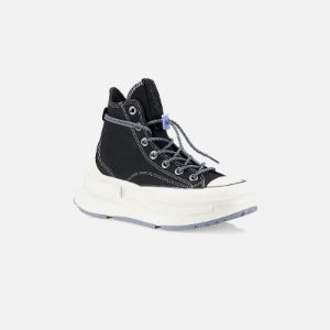 Converse Run Star Legacy CX Platform Summer Utility - Black / Ultraviolet / Egret sold by Kith