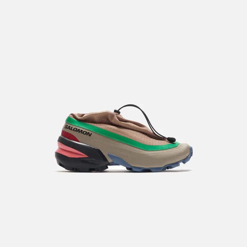Salomon x Margiela MM6 WMNS Cross Low - Kelp / Vintage Khaki / Bright Green sold by Kith