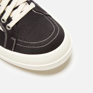 Rick Owens DRKSHDW Vintage Sneakers - Black / Milk / Milk sold by Kith