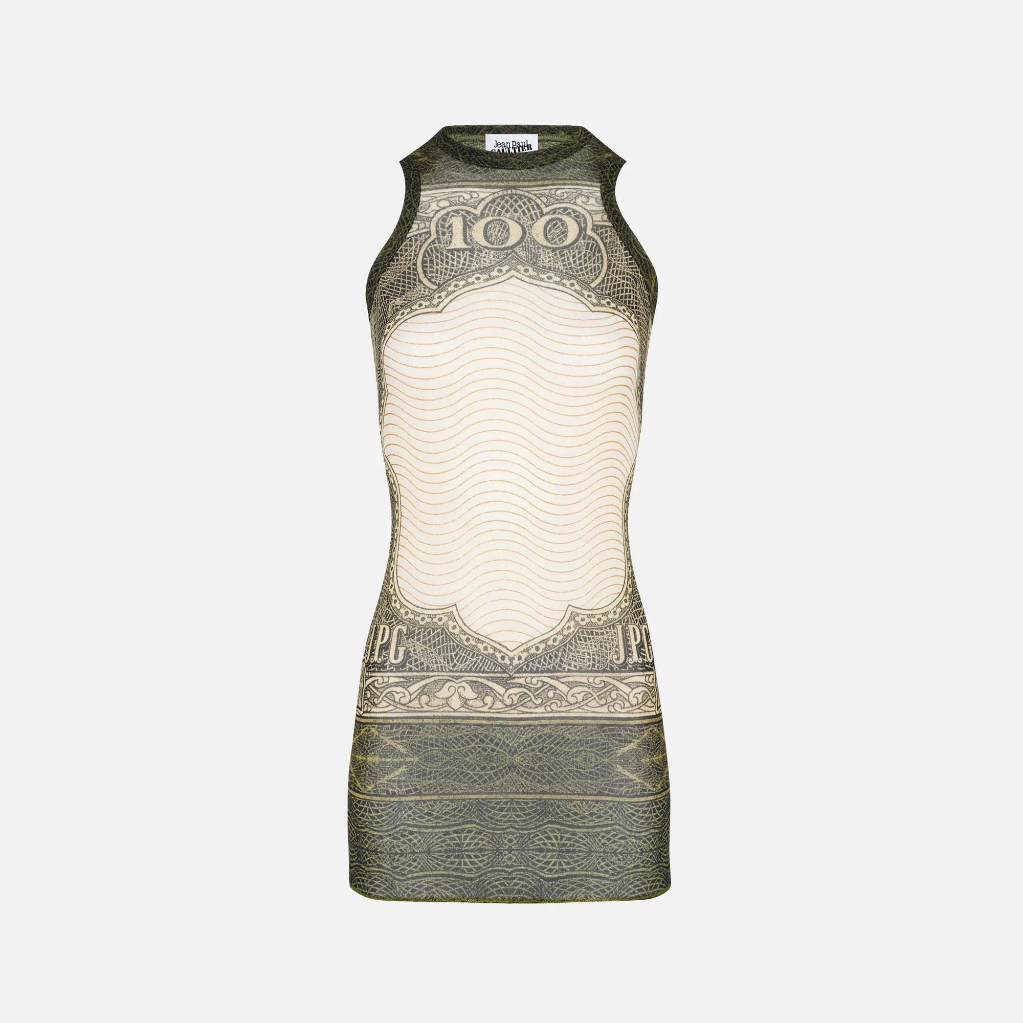 Jean Paul Gaultier Mesh Sleeveless Dress - Cartouche sold by Kith