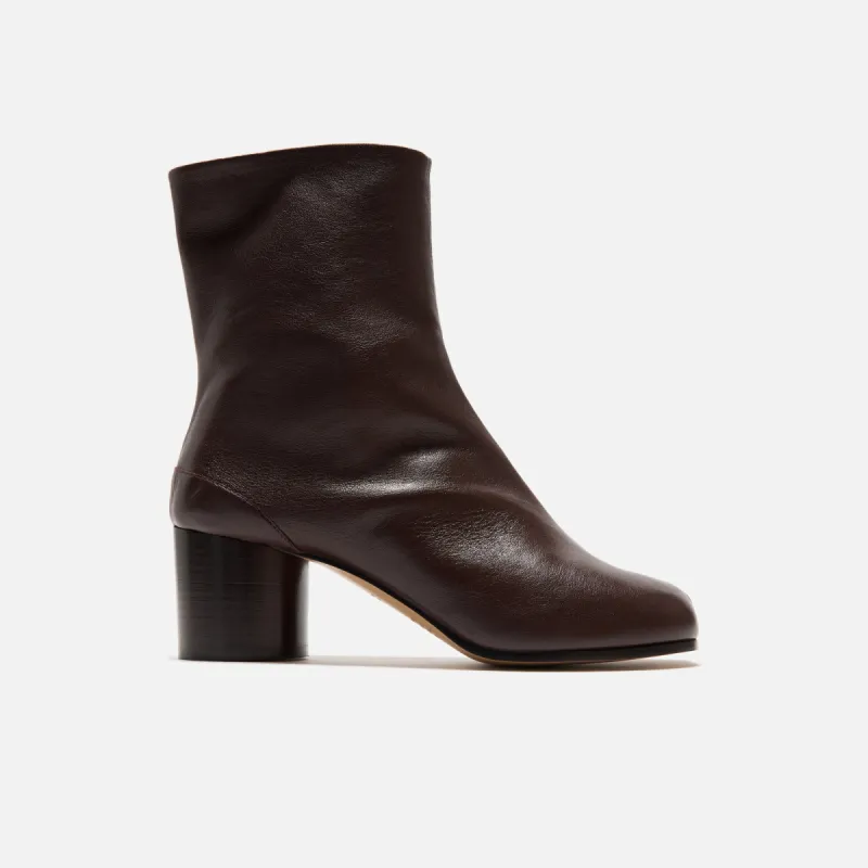 Maison Margiela WMNS Tabi Ankle Boots - Chic Brown sold by Kith
