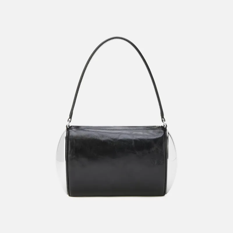 Alexander Wang Dome Barrel Pochette Leather - Black sold by Kith
