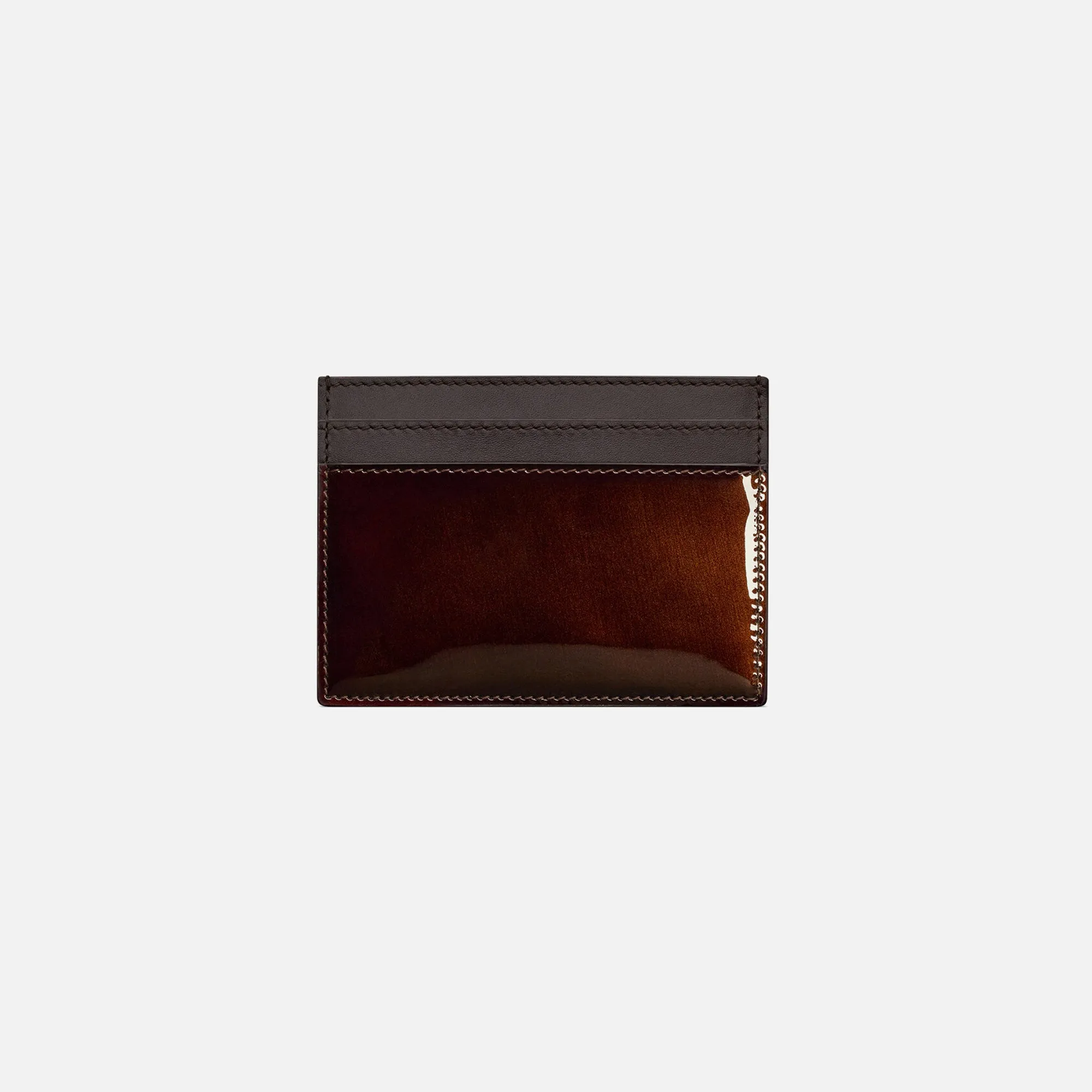 Saint Laurent Card Case YSL Logo - Burgundy sold by Kith product image thumbnail 2