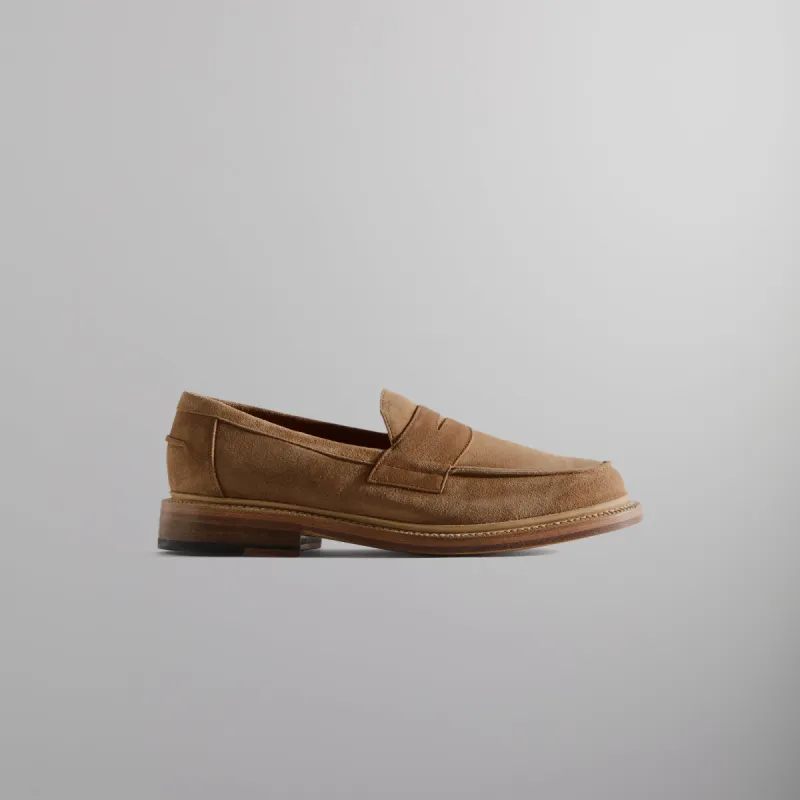 Kith for Blackstock & Weber The Ellis Penny Loafer - Tobacco sold by Kith