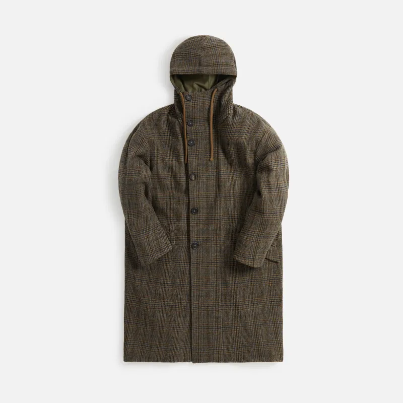 Massimo Alba Fex Parka - Carob made by Massimo Alba