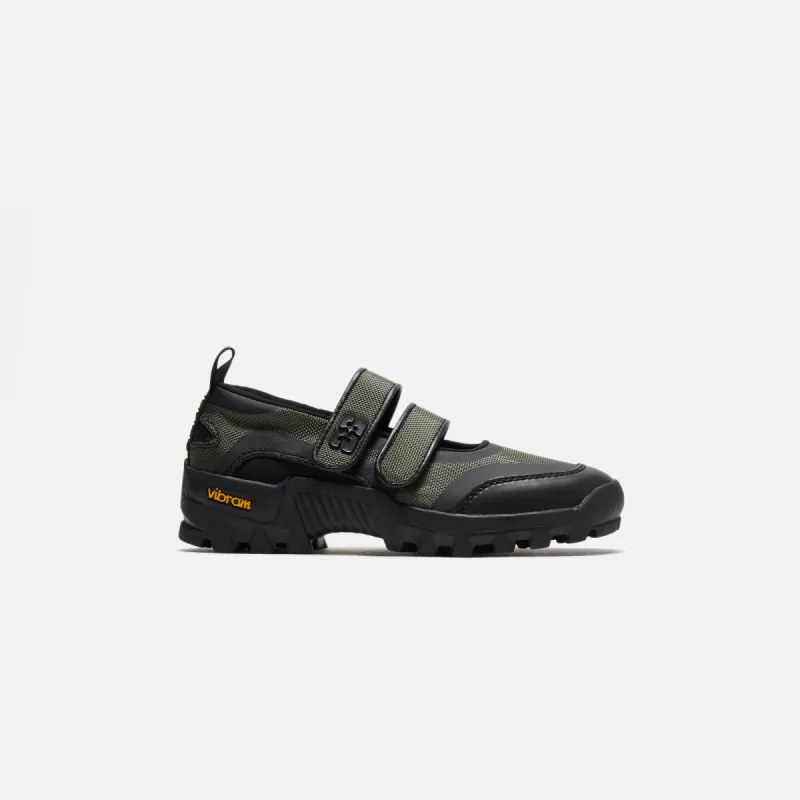 Ganni Performance Velcro Mary Jane - Ballerina Black | Parallel
