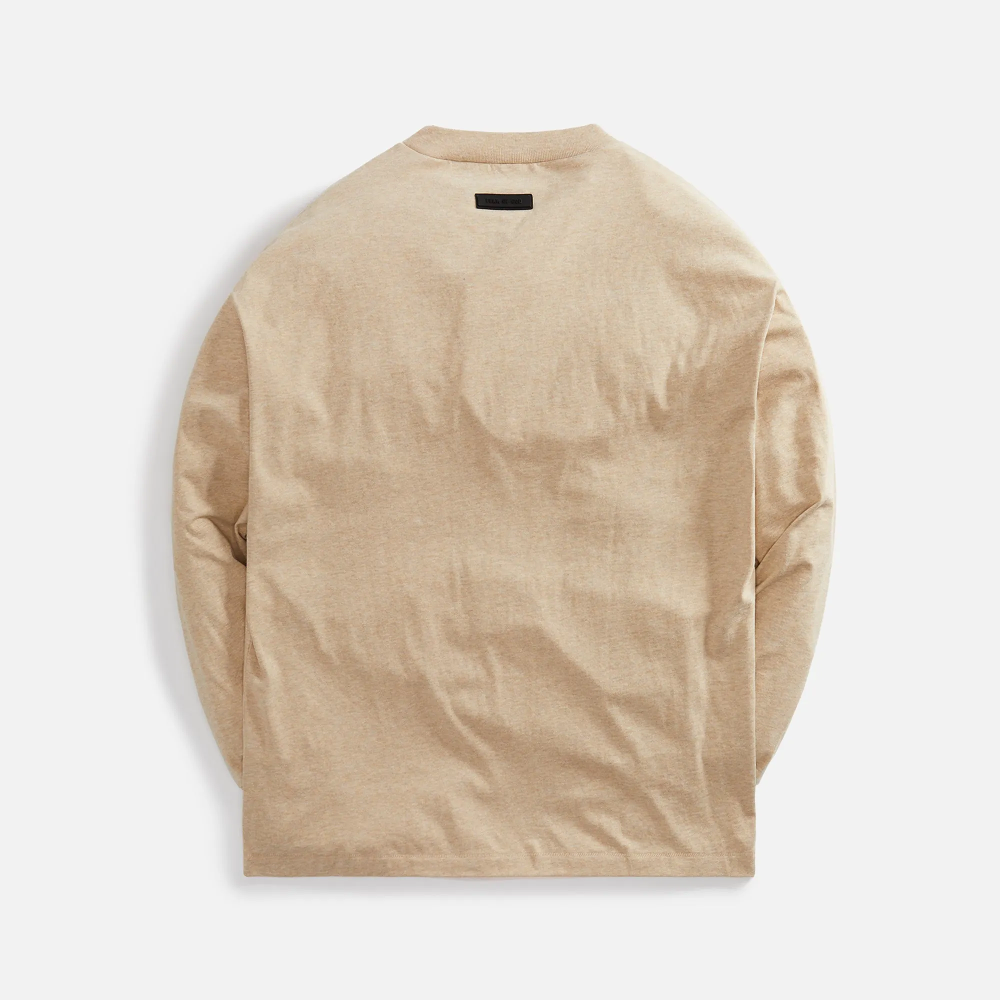 Essentials Long Sleeve Tee - Gold Heather sold by Kith product image thumbnail 2