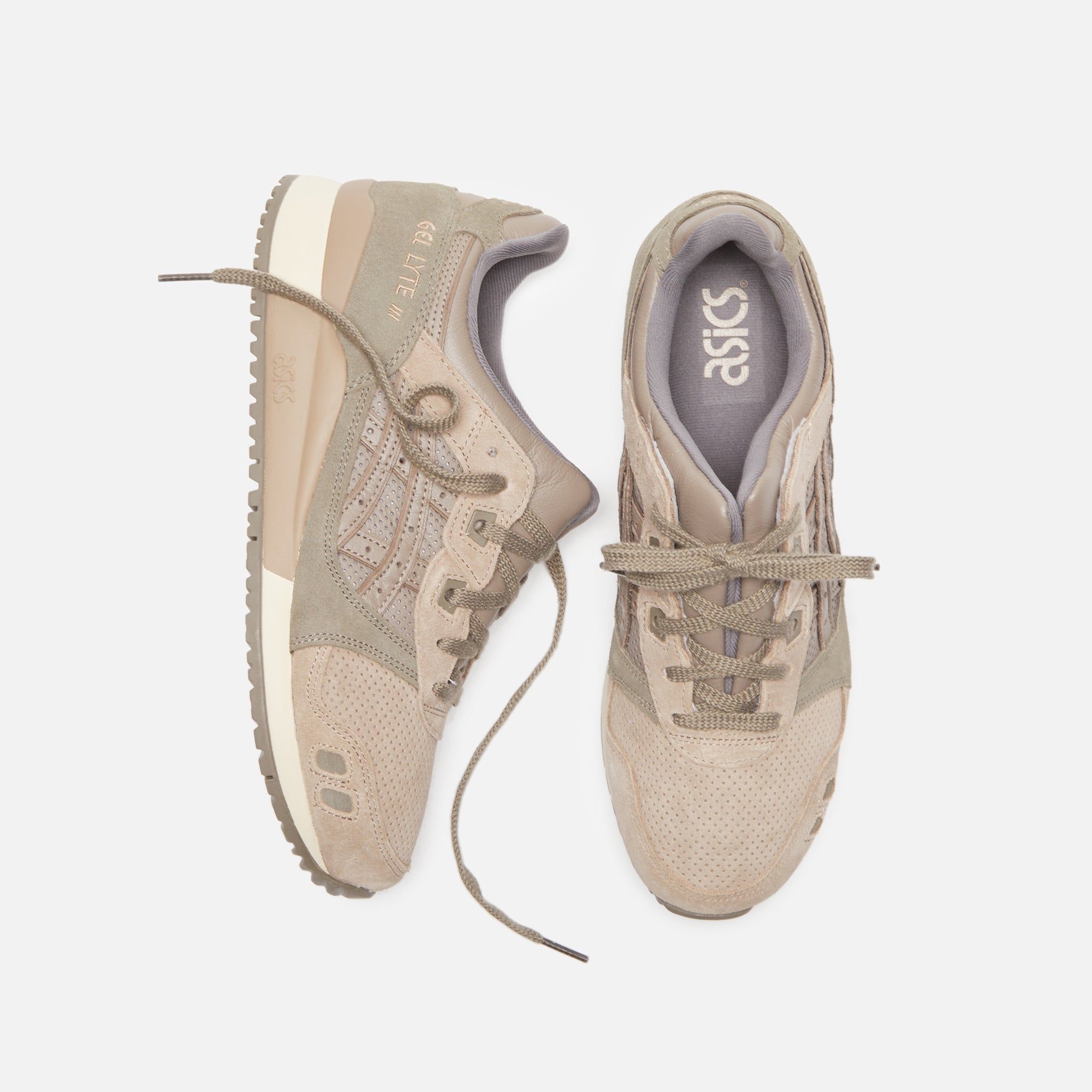 Asics Gel-Lyte III OG - Taupe Grey / Dark Taupe sold by Kith product image thumbnail 4