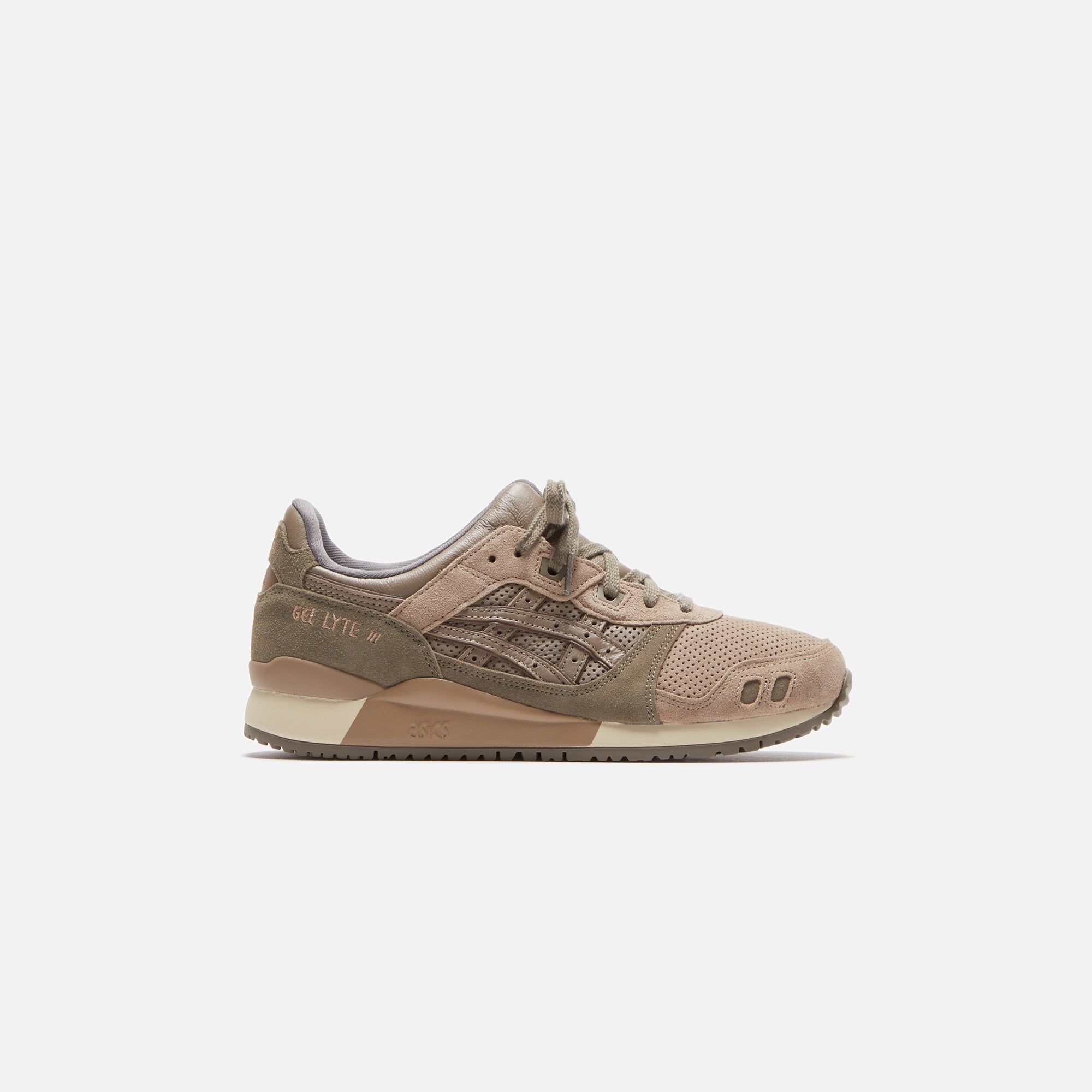 Asics Gel-Lyte III OG - Taupe Grey / Dark Taupe sold by Kith