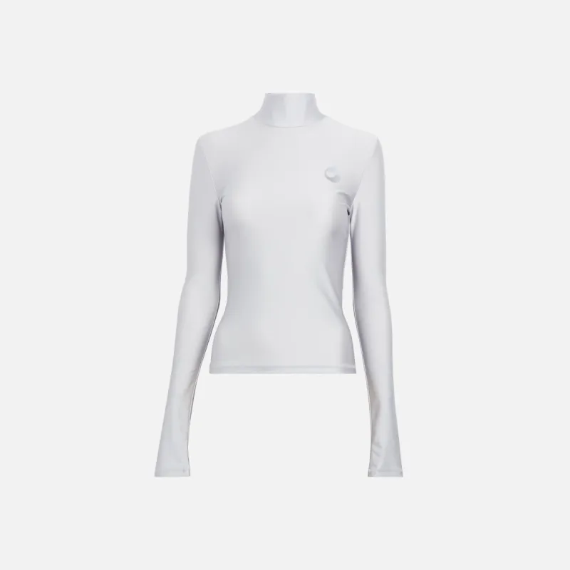 Coperni Tight High Neck Top - Pearl Grey sold by Kith