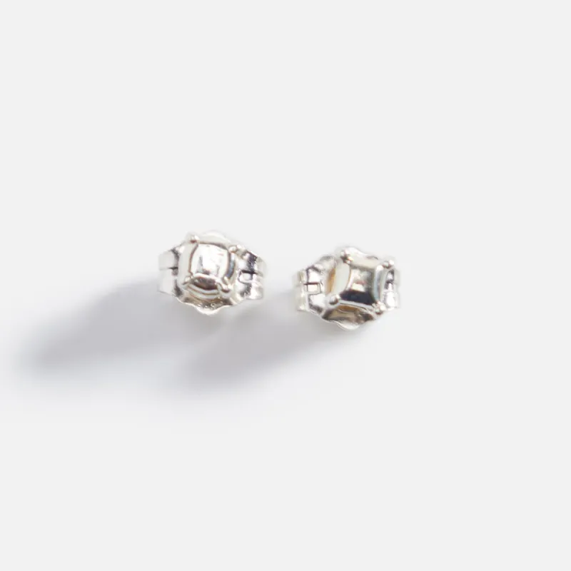 Martine Ali Silver Stone Prince Earrings - Silver sold by Kith