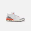 Jordan WMNS Air Jordan 3 Retro - White / Sail / Cement Grey / Cosmic Clay sold by Kith