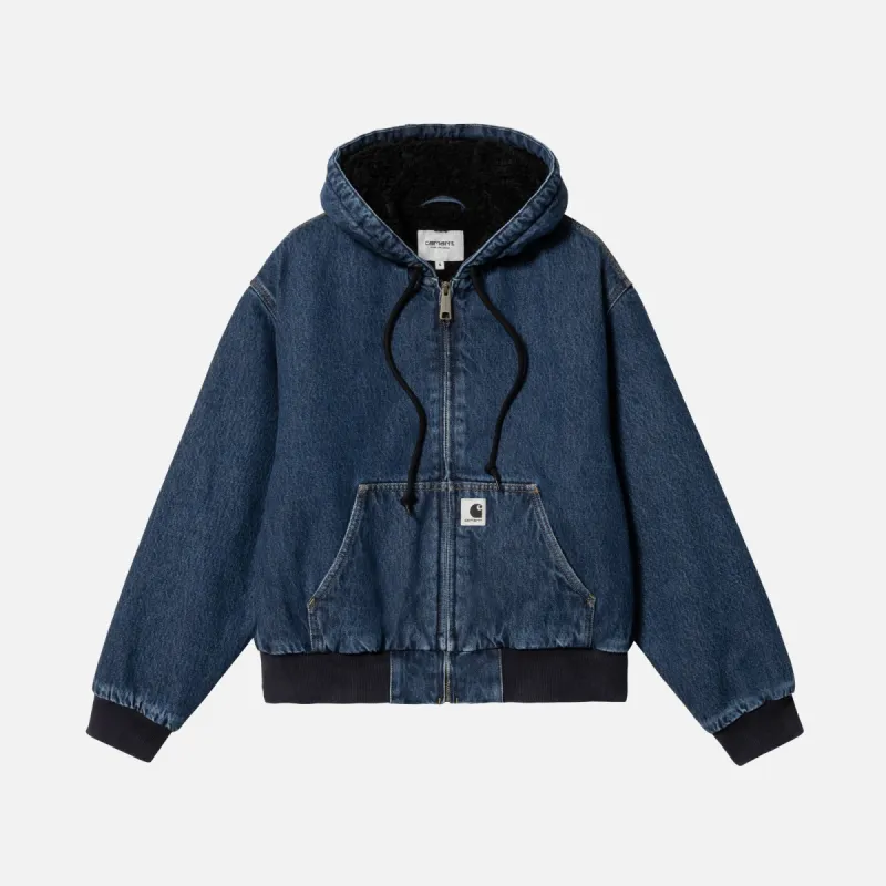 Carhartt WIP WMNS OG Active Jacket - Stone Washed Blue sold by Kith