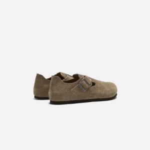 Birkenstock London Suede - Taupe sold by Kith
