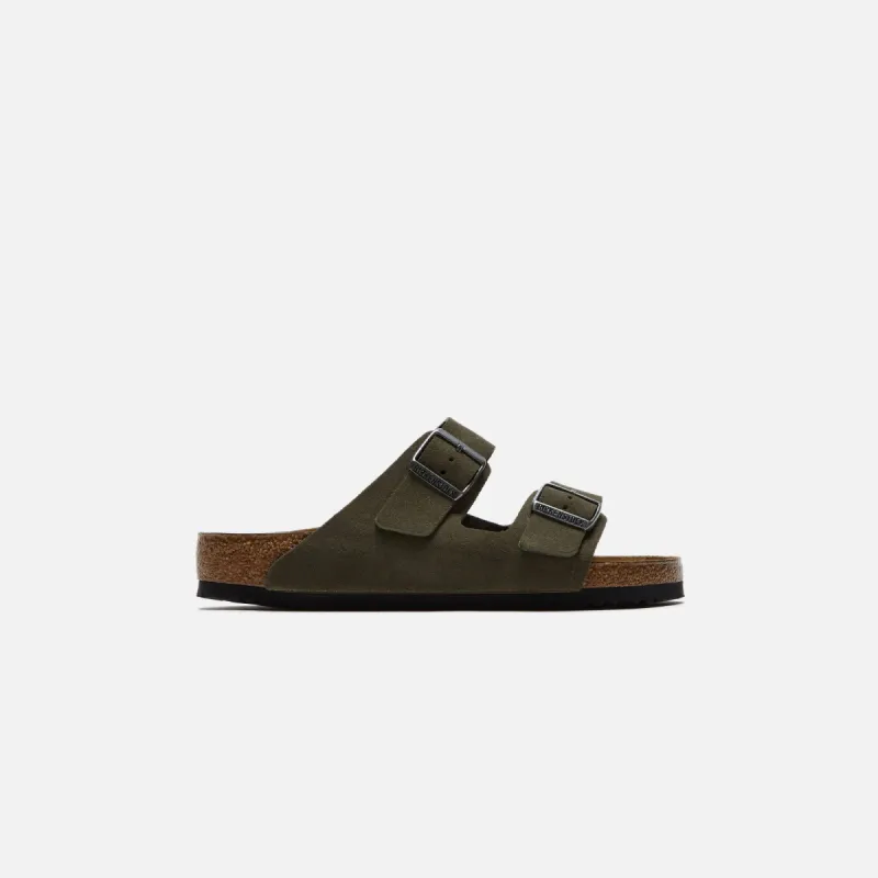Birkenstock Arizona Suede - Thyme sold by Kith