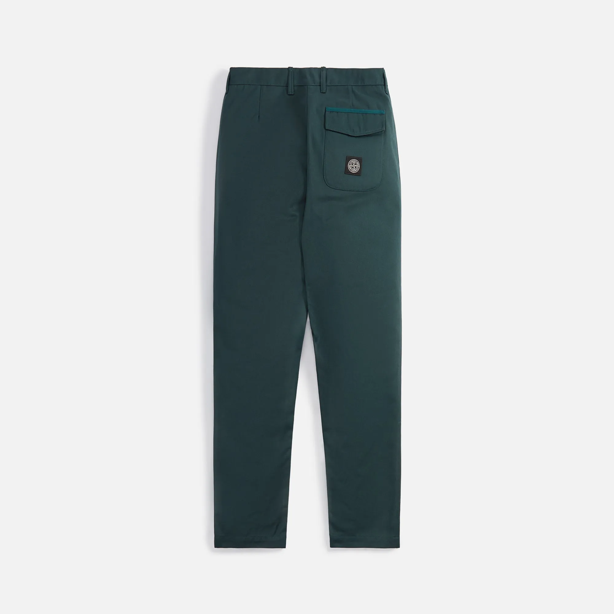Stone Island Gabardine Workwear Trouser - Bottle Green sold by Kith product image thumbnail 2