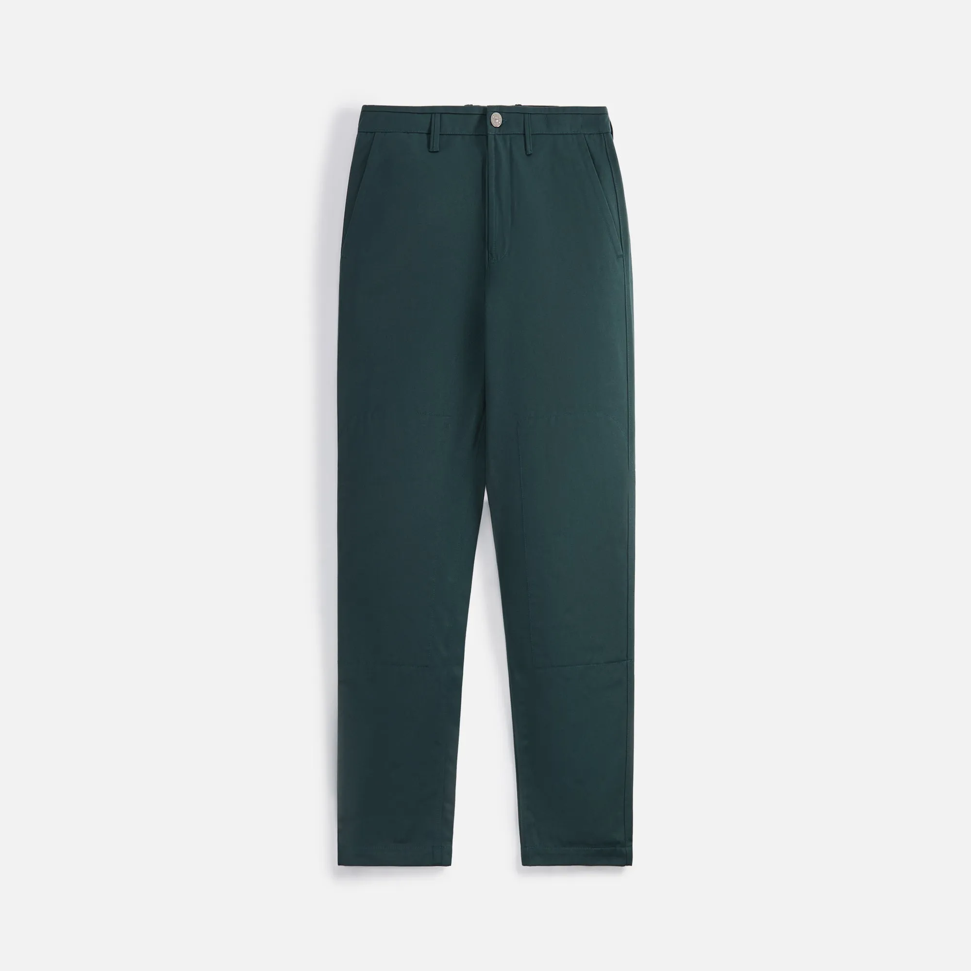 Stone Island Gabardine Workwear Trouser - Bottle Green sold by Kith