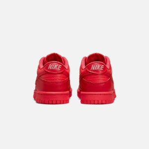 Nike GS Dunk Low - Track Red / Track Red / Red Stardust sold by Kith