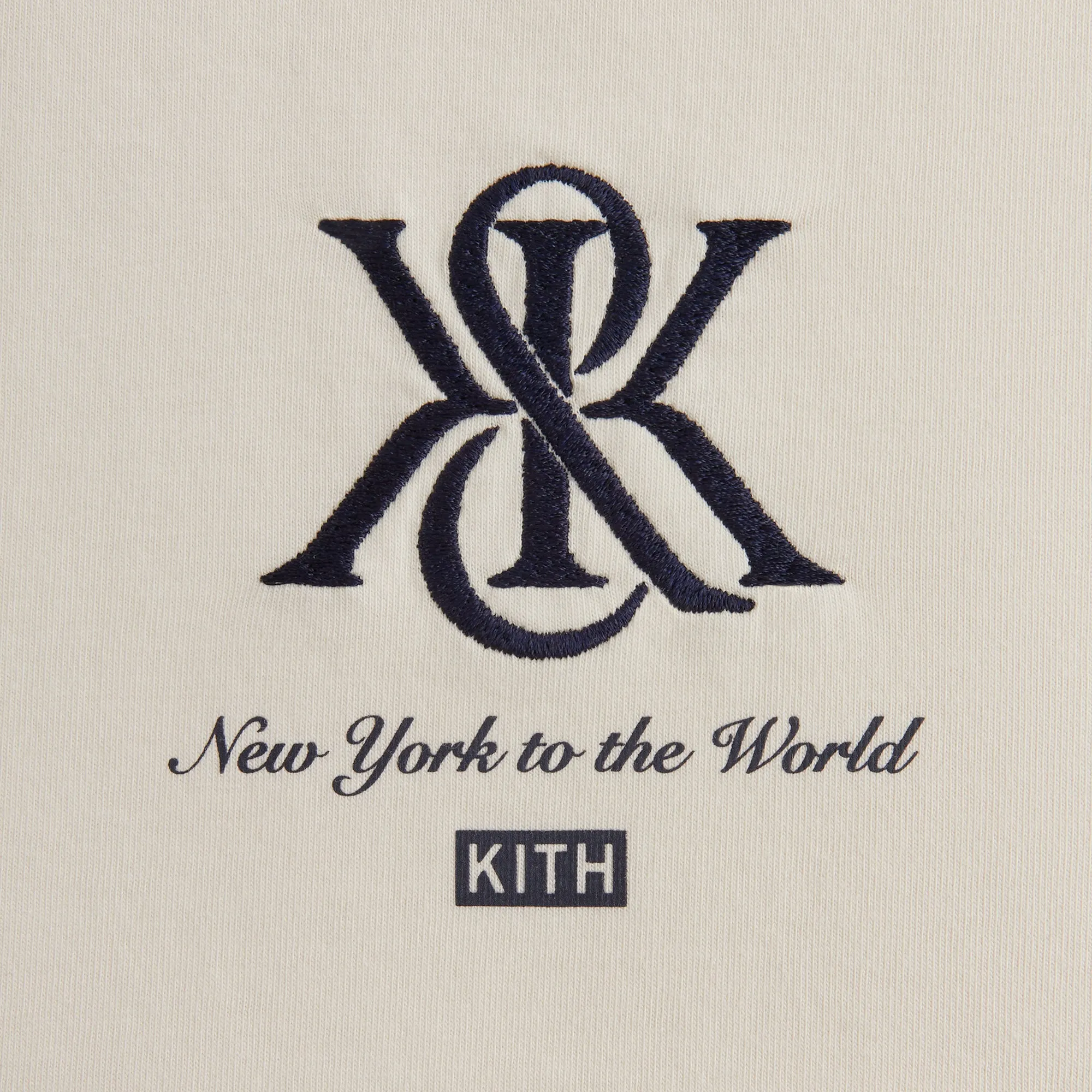 Kith Women Mulberry Crest Vintage Tee - Muslin sold by Kith product image thumbnail 4