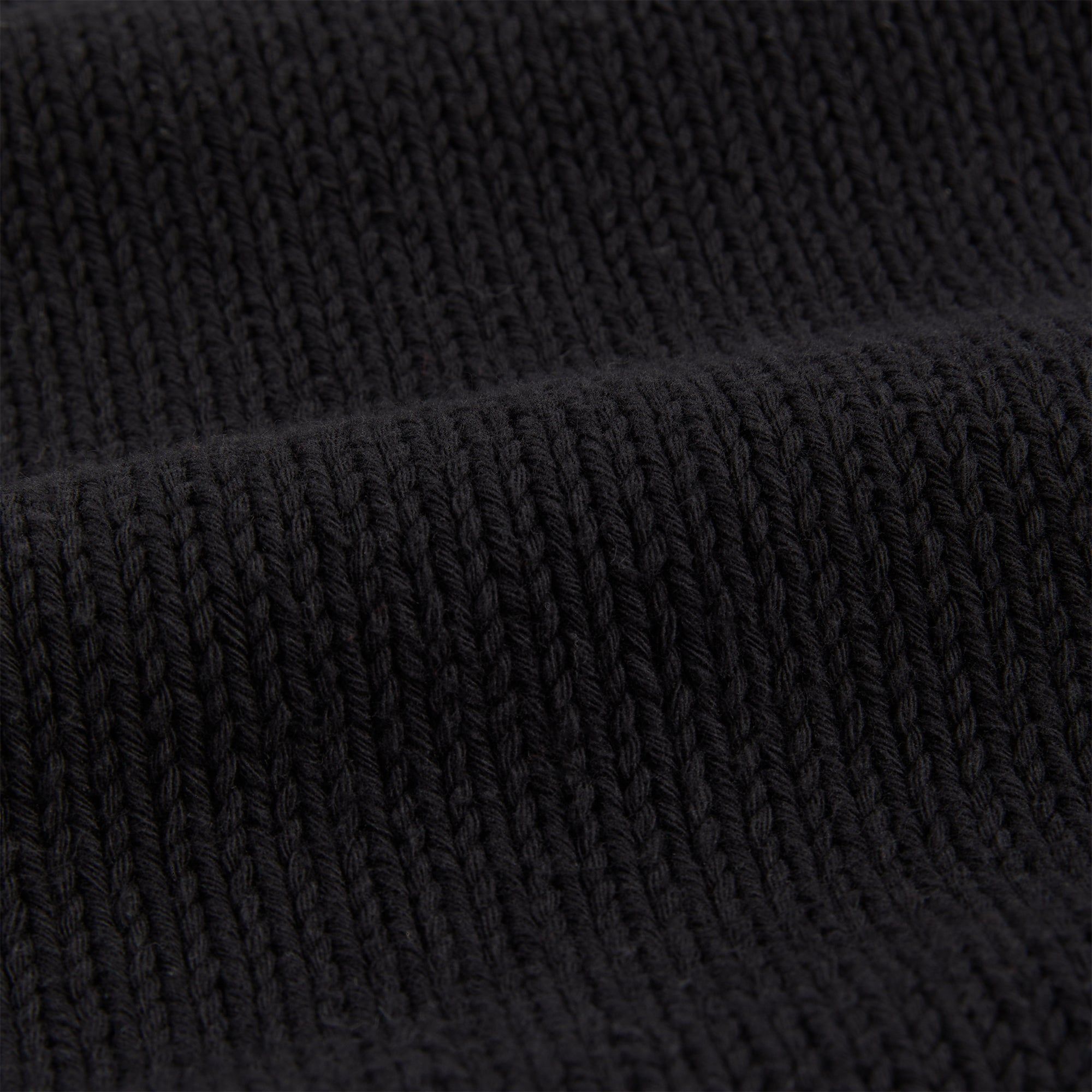 Kith Wyona Full Zip Varsity Sweater - Black PH sold by Kith product image thumbnail 6