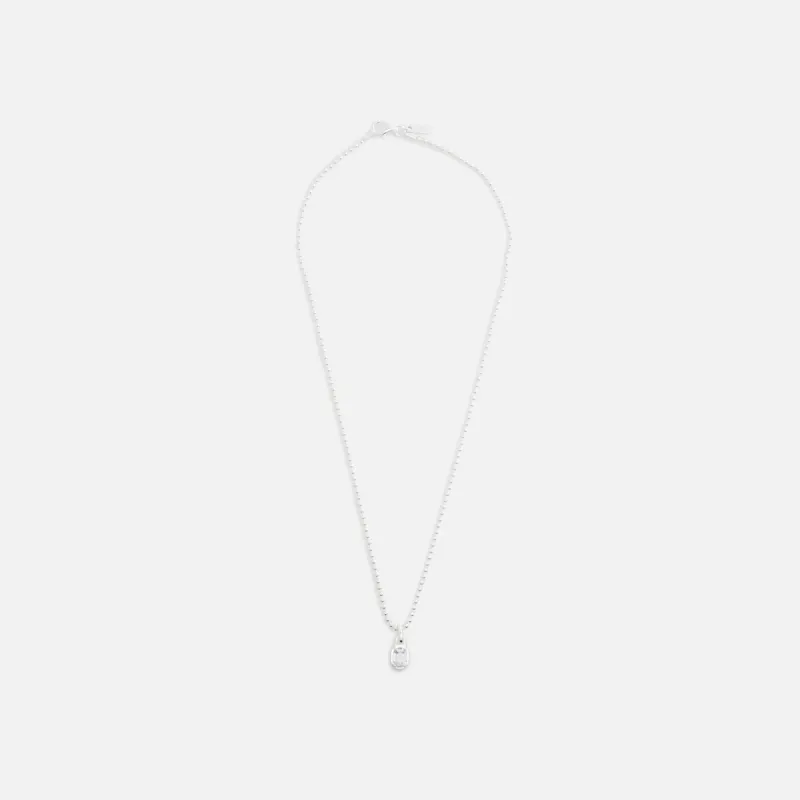 Hatton Labs Mini Emblem Pendant Sterling Silver - Silver sold by Kith