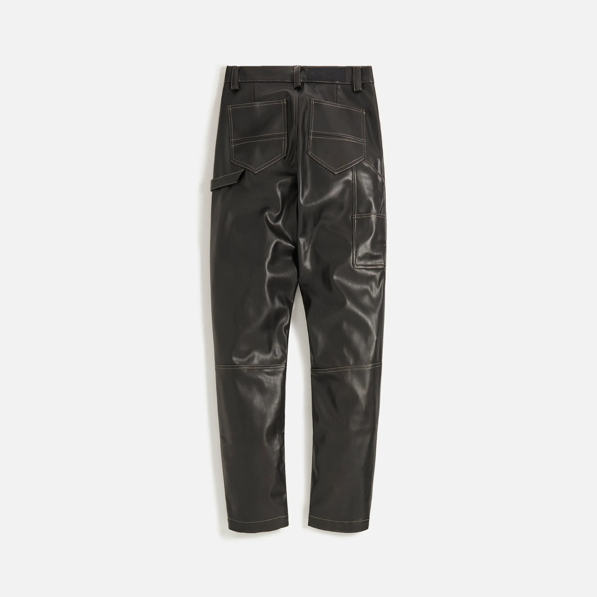Stampd Faux Leather Carpenter Pant - Black sold by Kith product image thumbnail 2