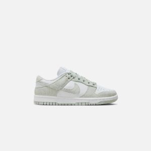 Nike WMNS Dunk Low - White / Light Silver sold by Kith