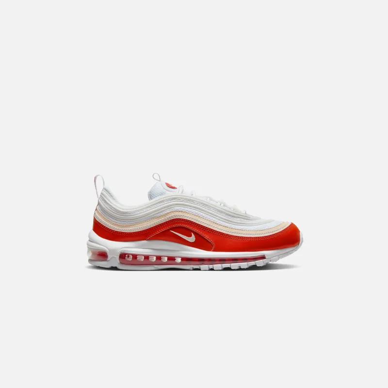 Nike Air Max 97 - Picante Red / Guava Ice / White sold by Kith