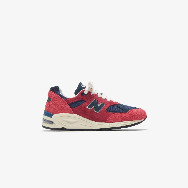 New Balance Made in USA 990AD2 - Red / Navy sold by Kith