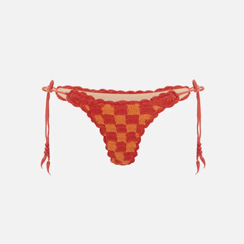 It's Now Cool The Crochet Tie Pant - Chillies sold by Kith