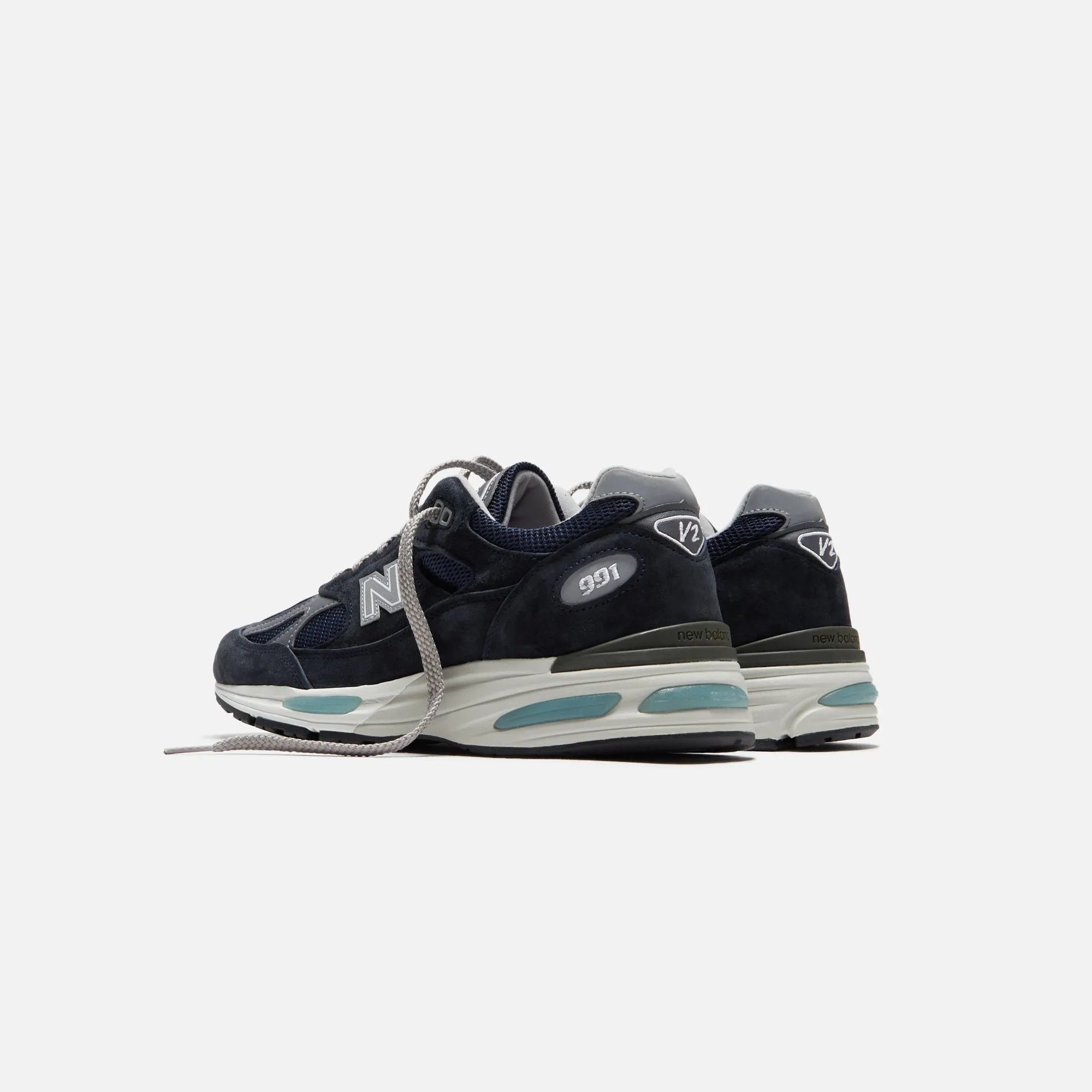 New Balance Made in UK 991v2 - Navy sold by Kith product image thumbnail 4