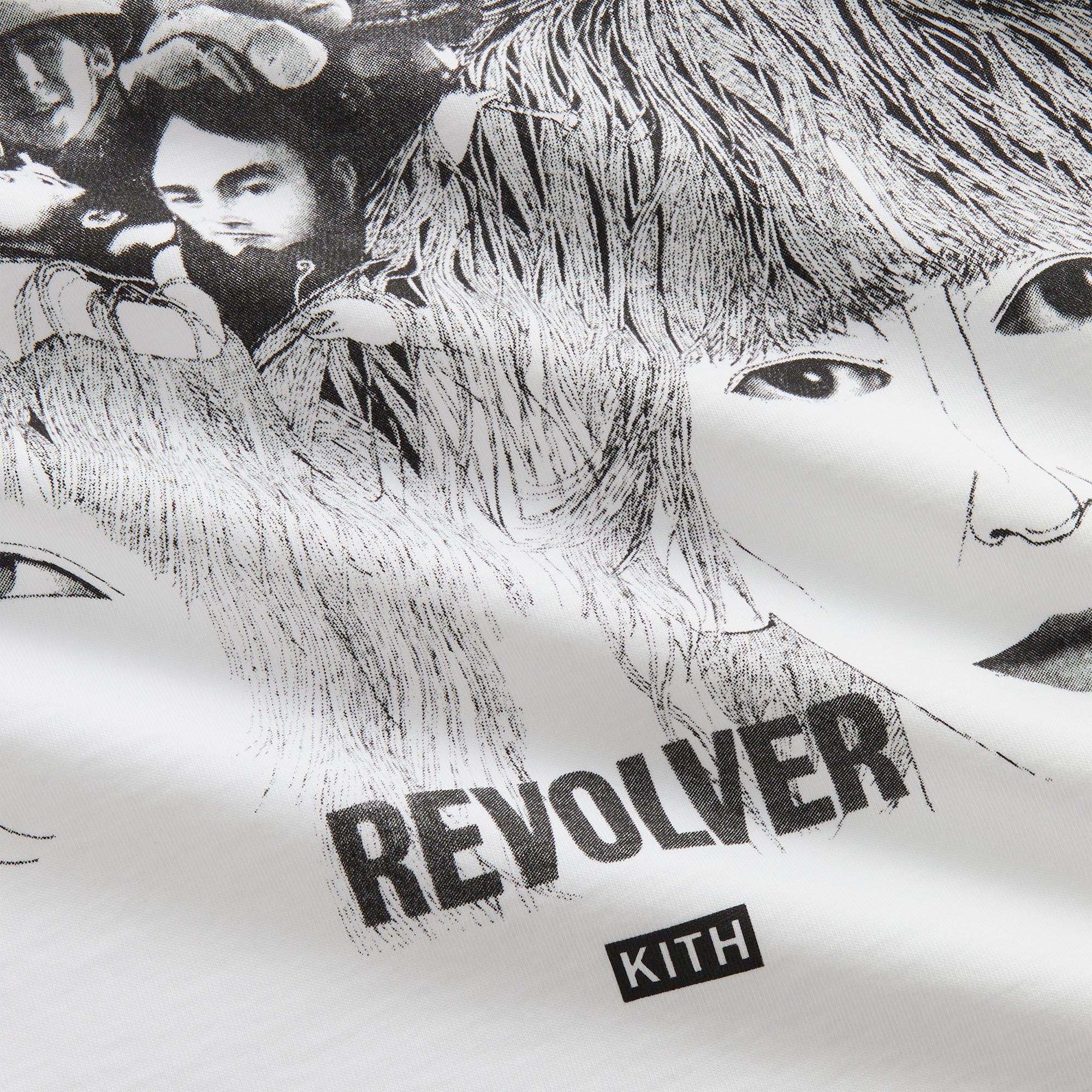 ☆ KITH x THE BEATLES Revolver vintage tee コラボTシャツ ☆ Kith for the Beatles Revolver Vintage Tee - White | Parallel